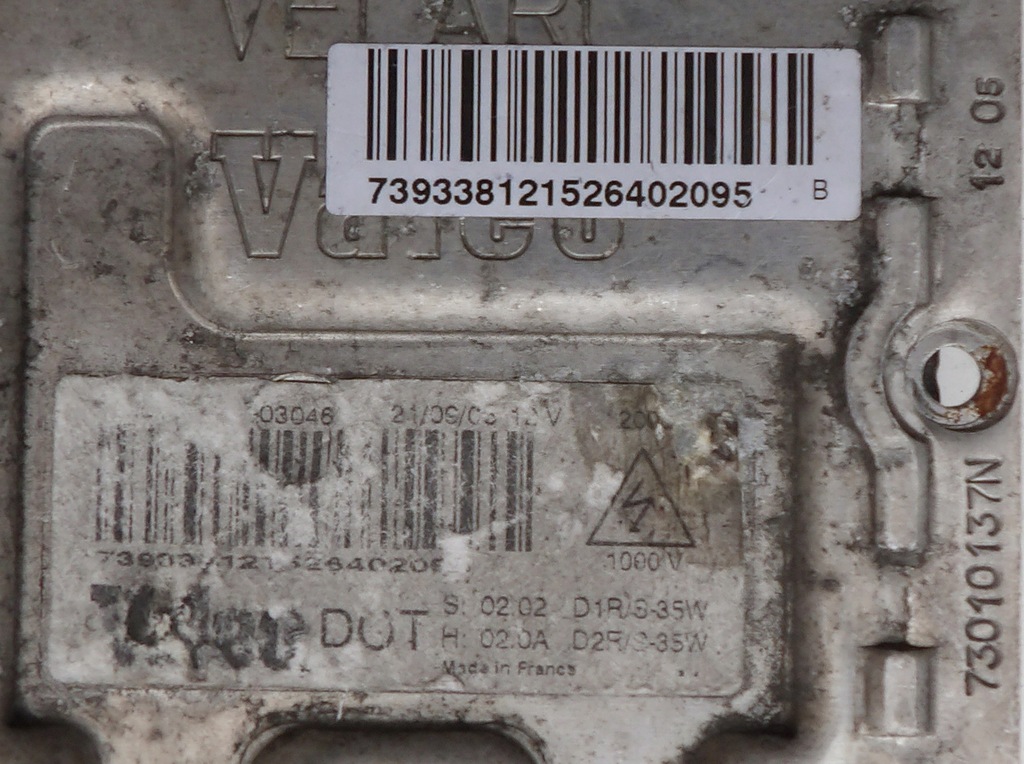 фото №3, Citroen c8 преобразователь valeo 89030461 12 pin