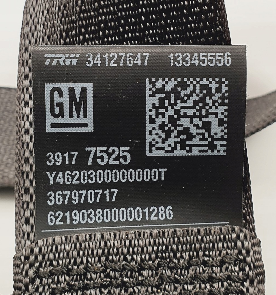 фото №3, Pas безпеки лівий задня opel adam 34127479b