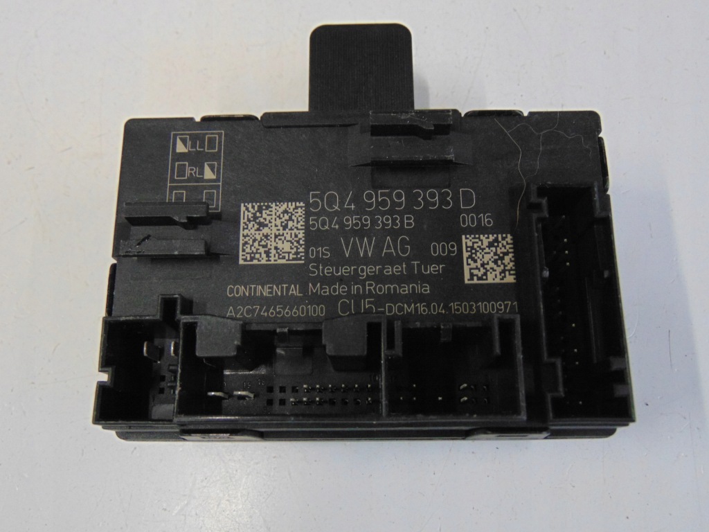 фото №3, Модуль двері лівий перед vw passat b8 5q4959393d