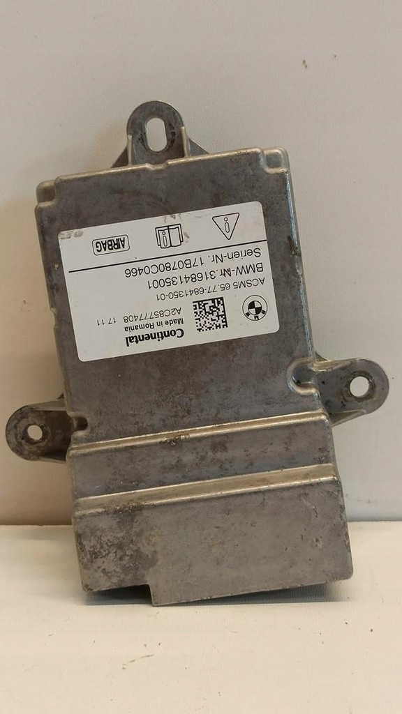 фото №1, Bmw 7 g11 модуль датчик подушка безопасности 6841350