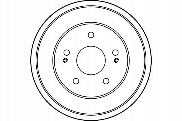фото №14, Гальмівні барабани гальмівні honda cr-v i hr-v 1.6/2.0 10.95- t