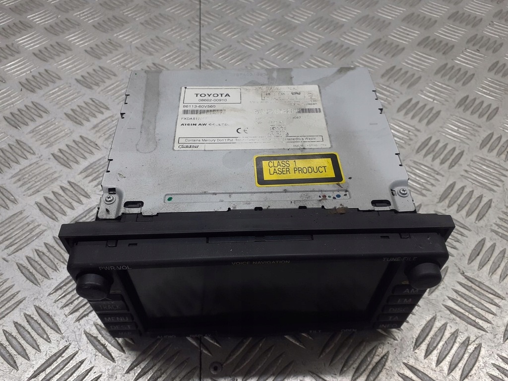 фото №1, Радіо toyota avensis t25 2.0 d4d 08662-00910