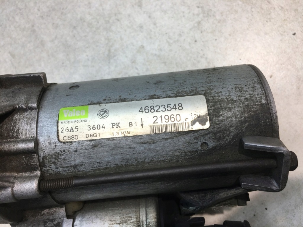 Стартер lancia ypsilon 2 1.3 jtd d6g1 46823548 в Україні