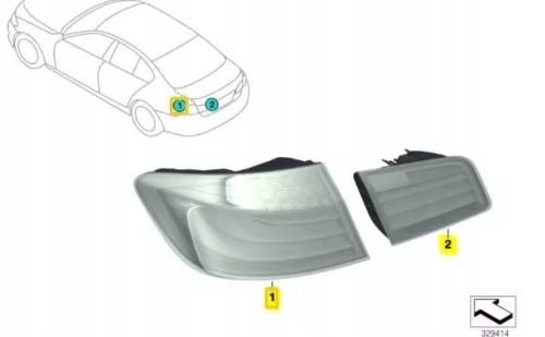 фото №9, Лампи задні do bmw f10 2010-2016 - f18 з фарами led