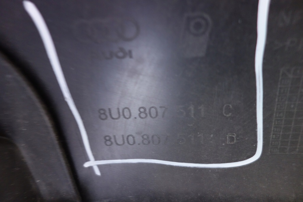 фото №14, Бампер задня audi q3 11-14 4pdc y9b 8u0807521