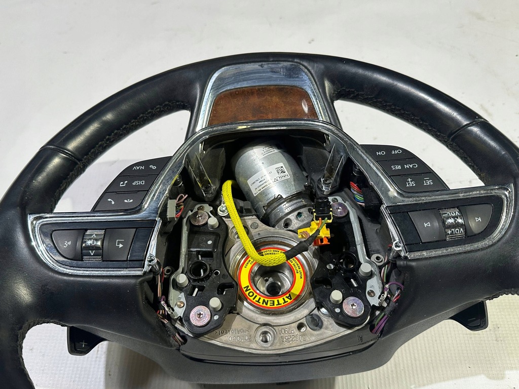 фото №6, Воздуховод кожа шлейф лента руля lincoln continental 2017+