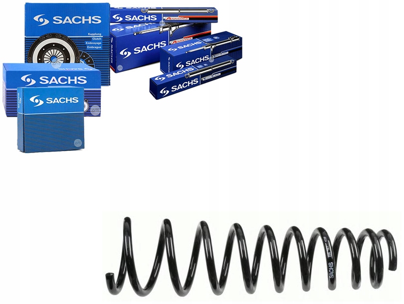 фото №1, Sachs 998 161 пружина подвеска