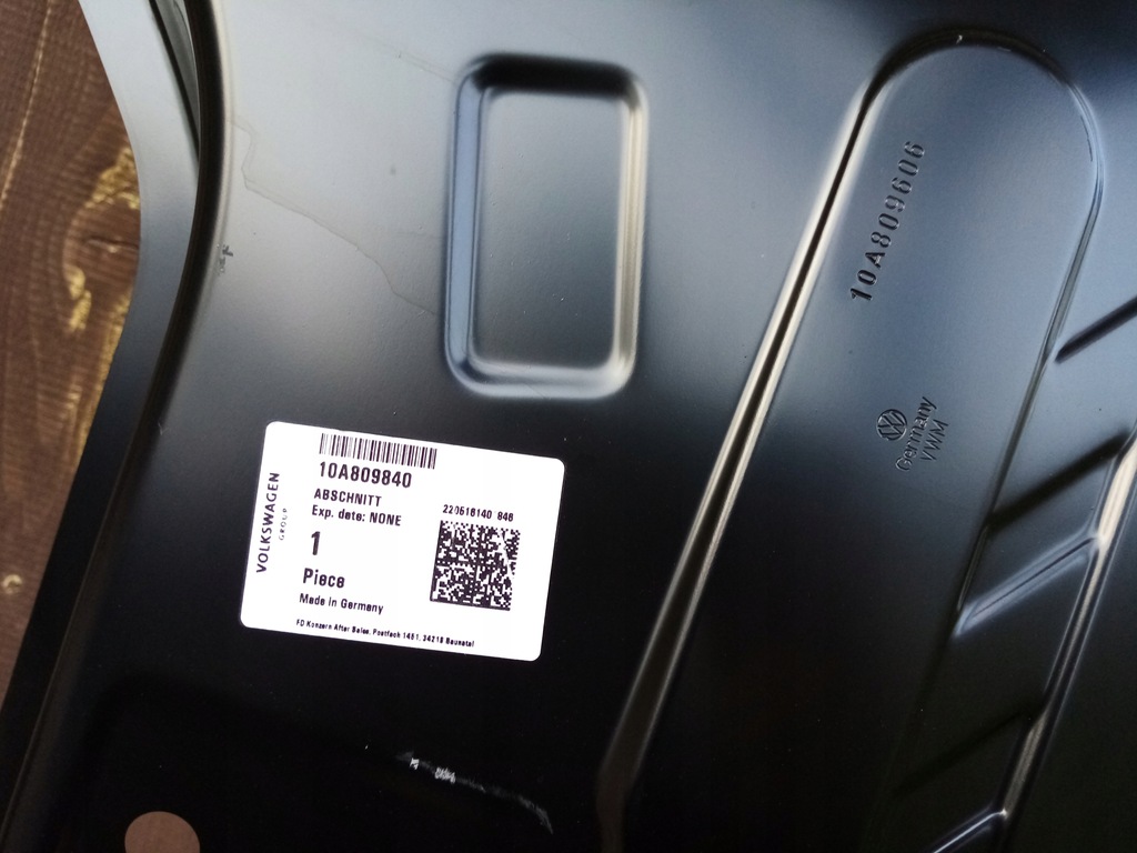 фото №5, Vw volkswagen id3 поріг блок двигуна правий bok обшивка