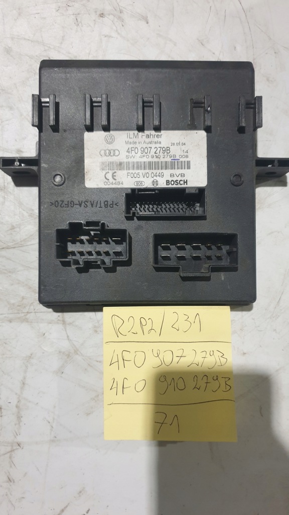 фото №1, Модуль світла audi a6 c6 4f0907279b 4f0910279b