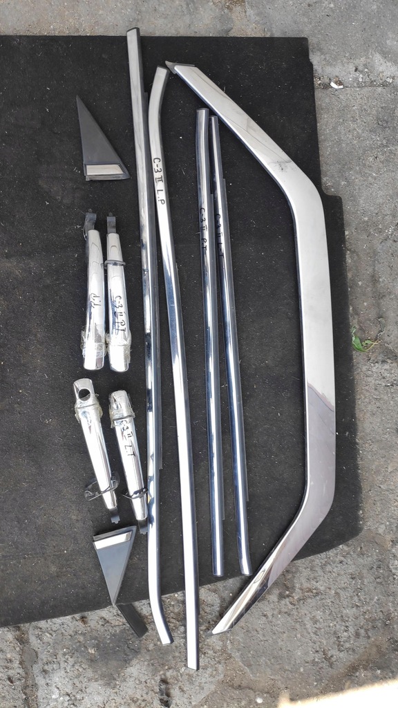 фото №1, Хром хром комплект citroen c3 ii