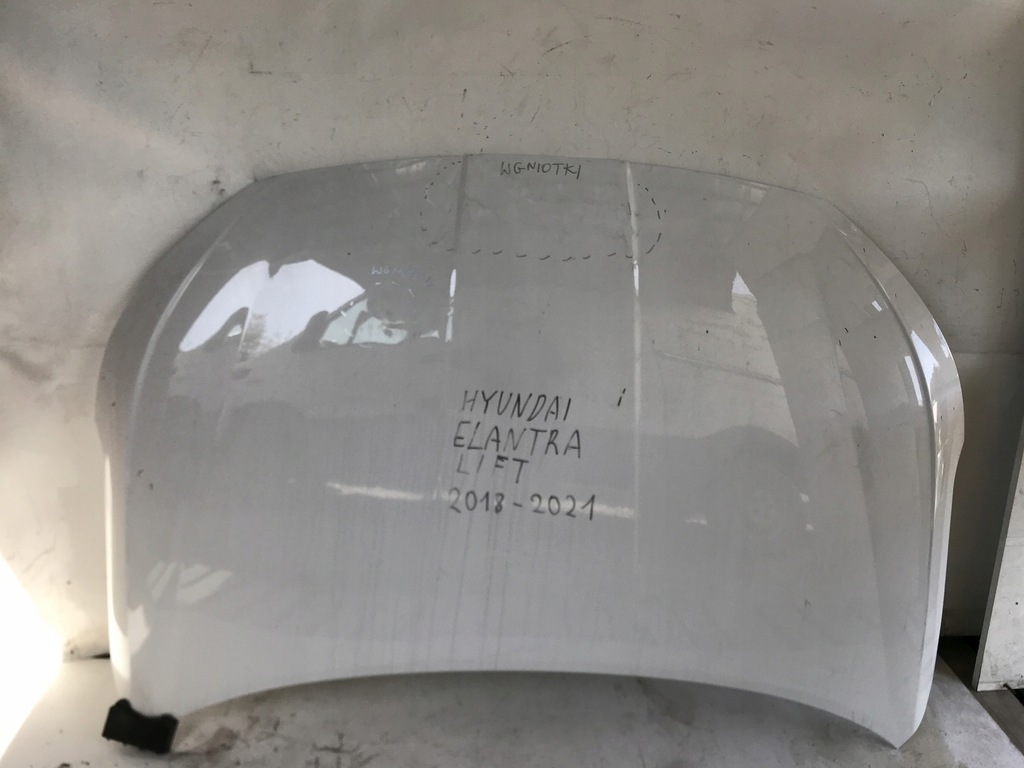 фото №1, Hyundai elantra lift капот крышка двигателя