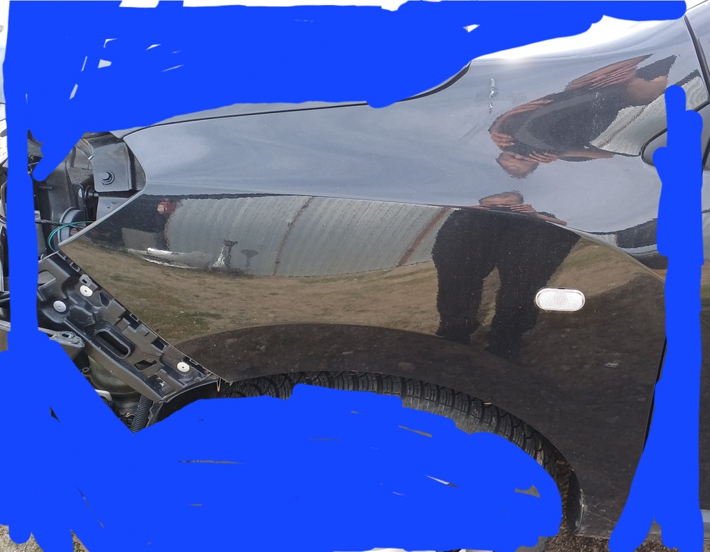 фото №1, Крыло левый перед dacia lodgy 12- nv676