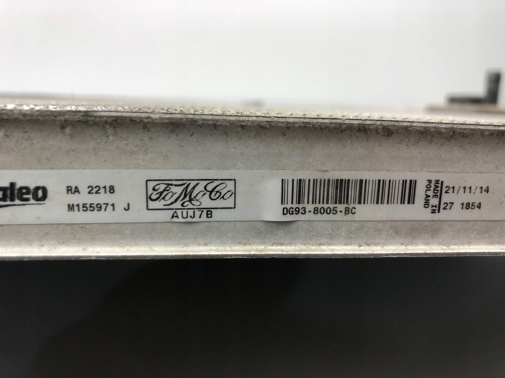 Радиатор воды ford mondeo mk5 dg93-80050-bc с Разборки