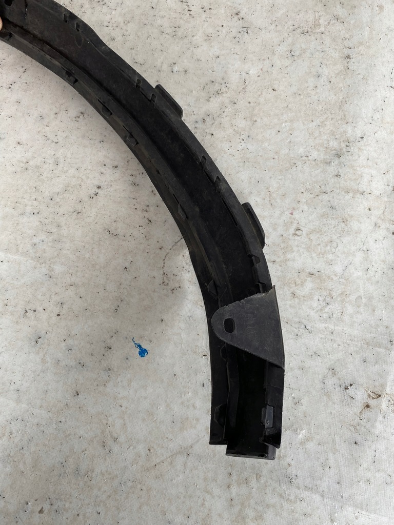 фото №9, Citroen c4 aircross 12- спойлер молдинг pod бампер перед 9683448577