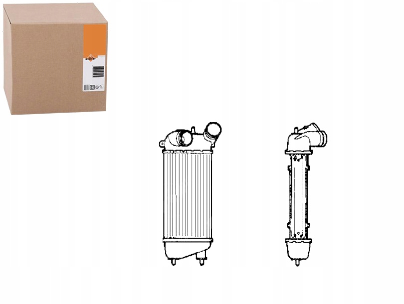 Купить Интеркулер citroen c3 1,4hdi