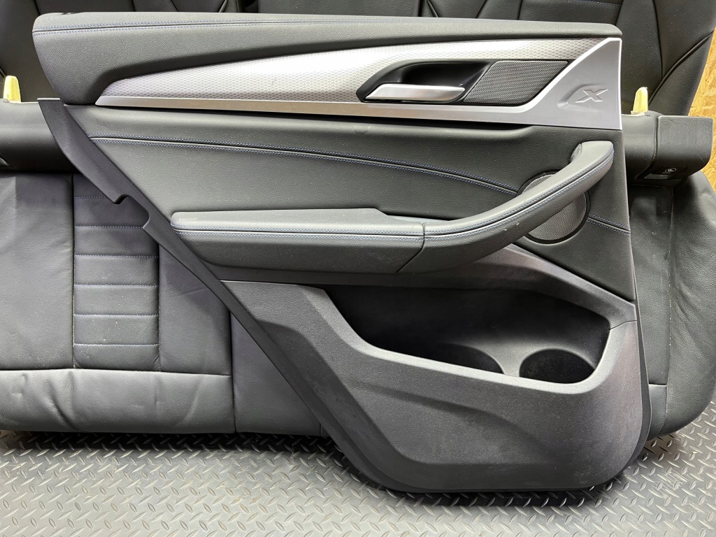 фото №8, Сидіння заднє сидіння обшивки bmw x4 g02 m40i czarna шкіра підігрів електричний europa