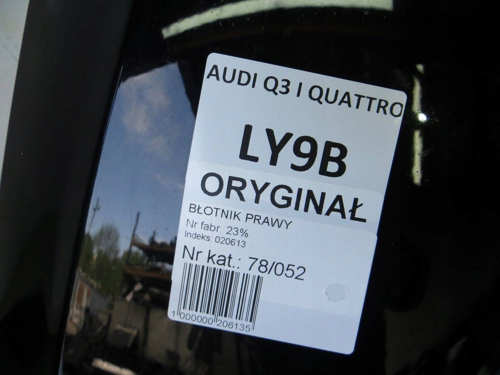 фото №6, Audi q3 8u lift крыло правый перед ly9b 14-