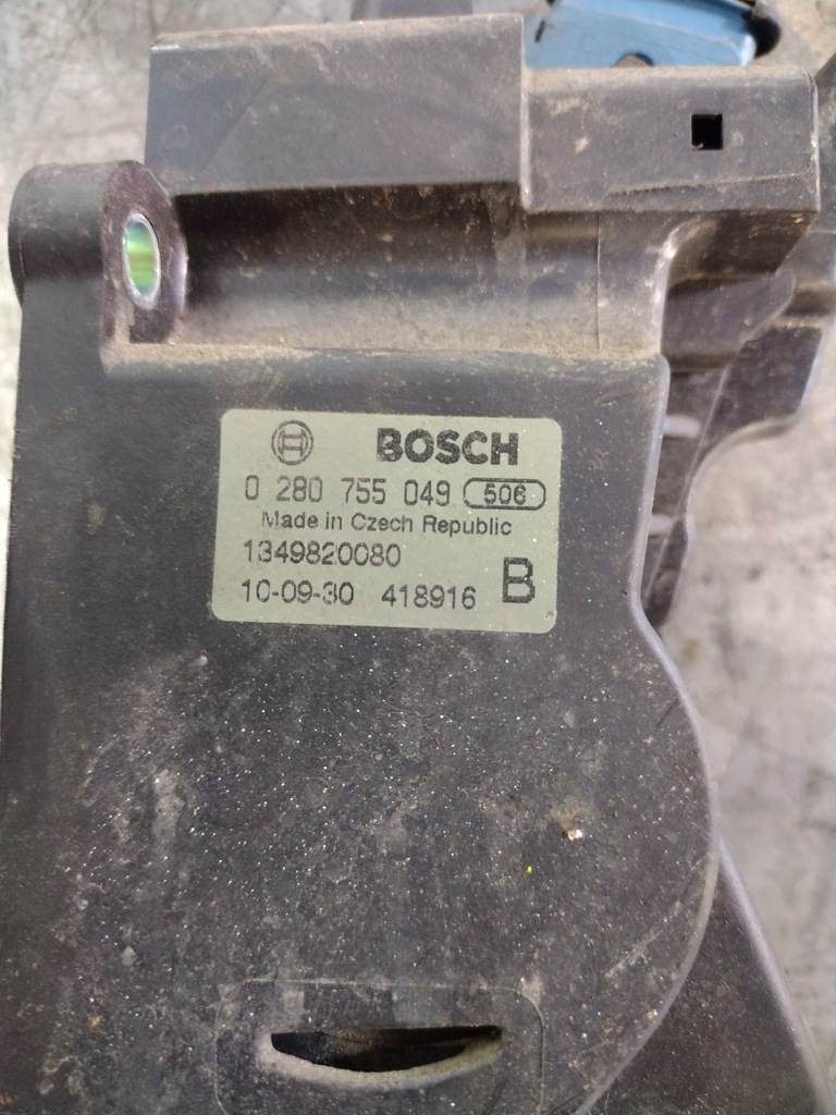 фото №5, Потенциометр газа 1349820080 peugeot boxer