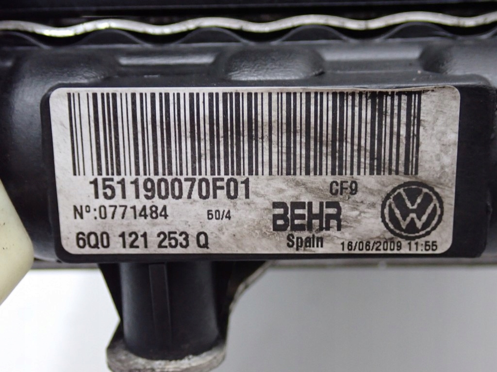 фото №10, Комплект радиатор вентилятор skoda roomster fabia ii 1.4i 10r