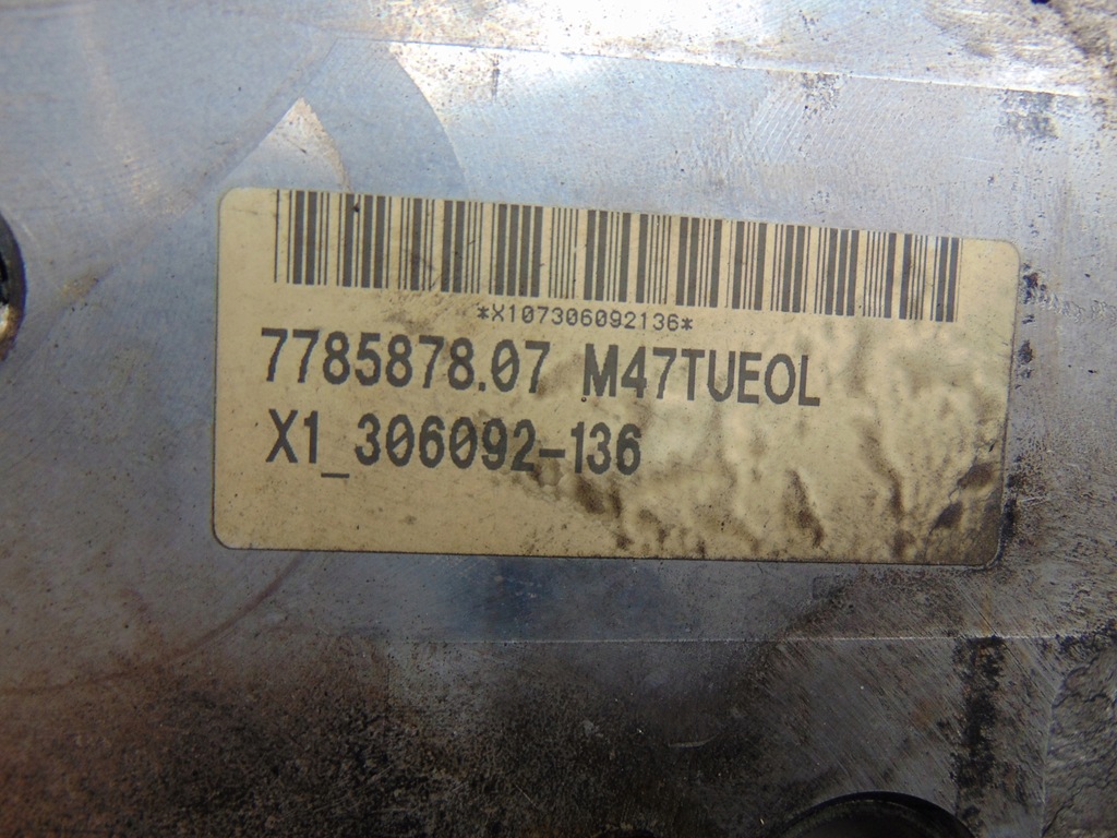 фото №11, Двигатель bmw 320td e46 compact 2.0 дизель 204d4 m47d europa