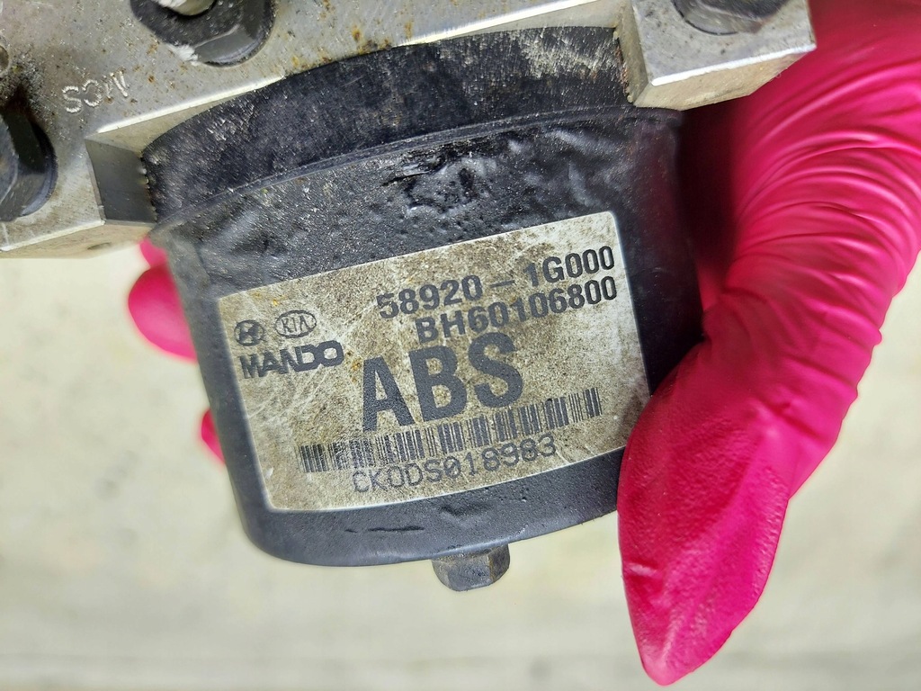 фото №7, Насос тормозная abs 58920-1g000 hyundai accent 1.5