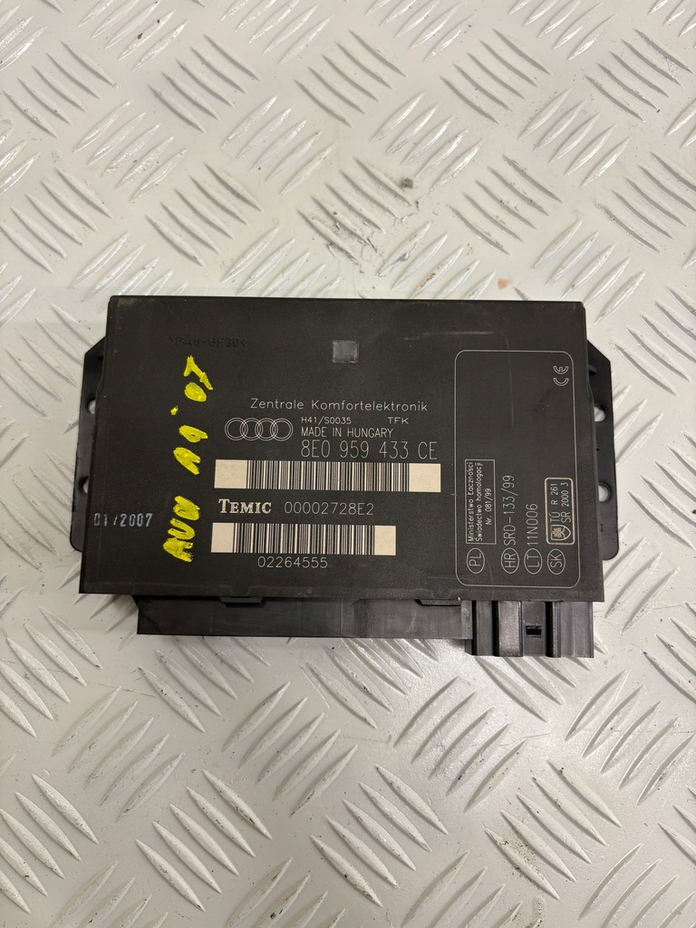 фото №1, Модуль блок керування комфорту audi a4 b7 8e0959433ce