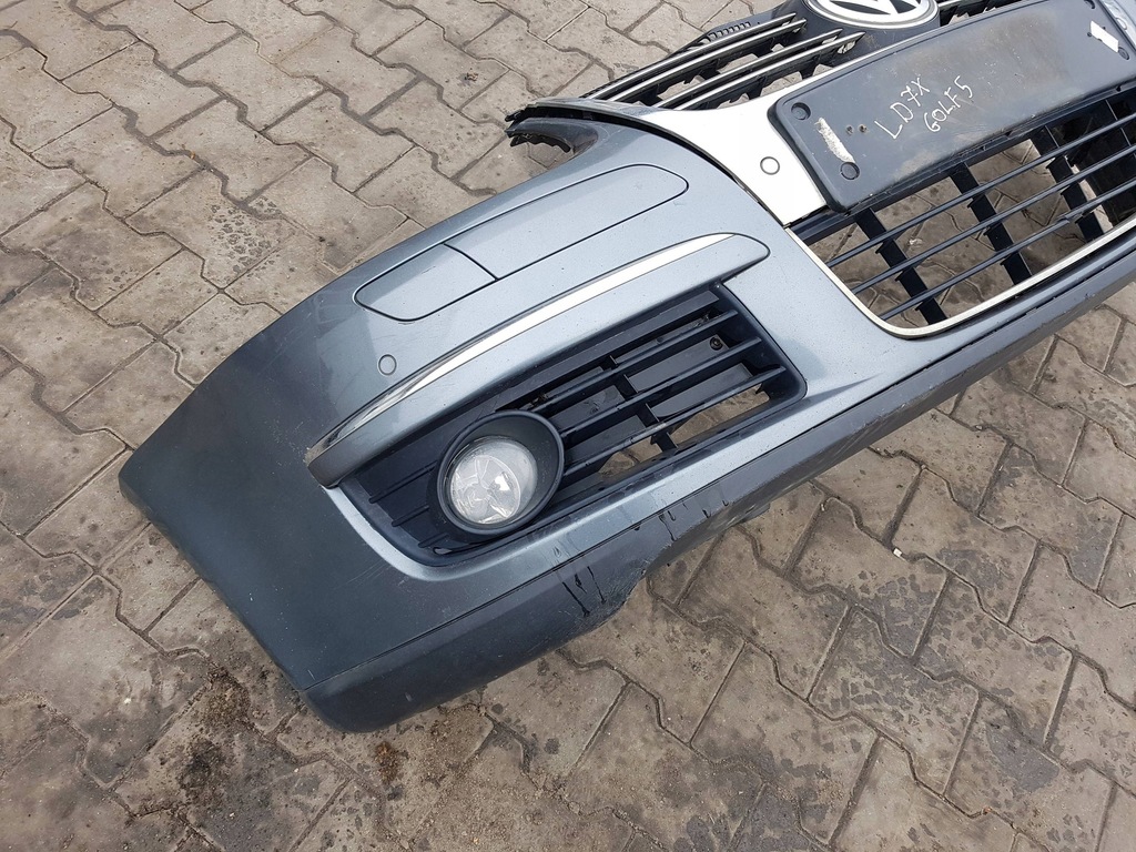 фото №7, Vw golf v 5 kombi 05-10r jetta бампер перед передний ксенон решётка радиатора pdc ld7x