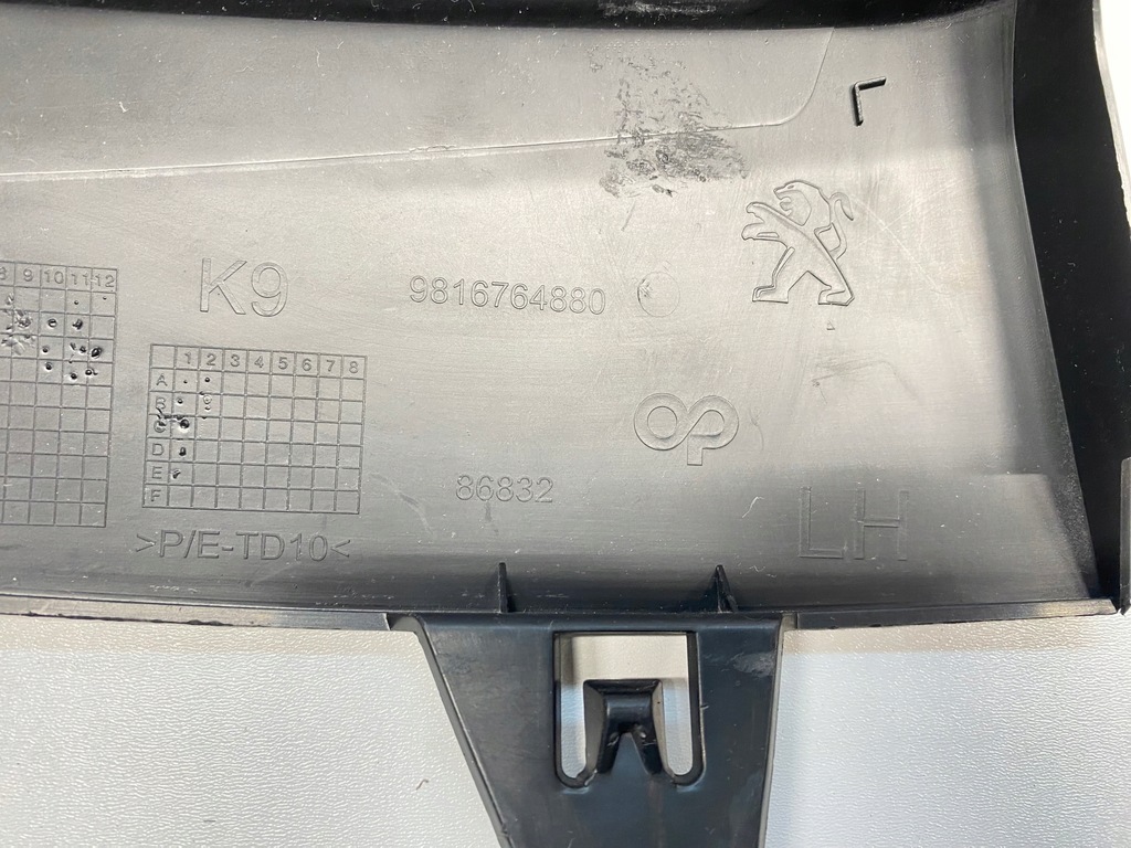 фото №5, Решётка радиатора решётка бампера перед левая peugeot rifter