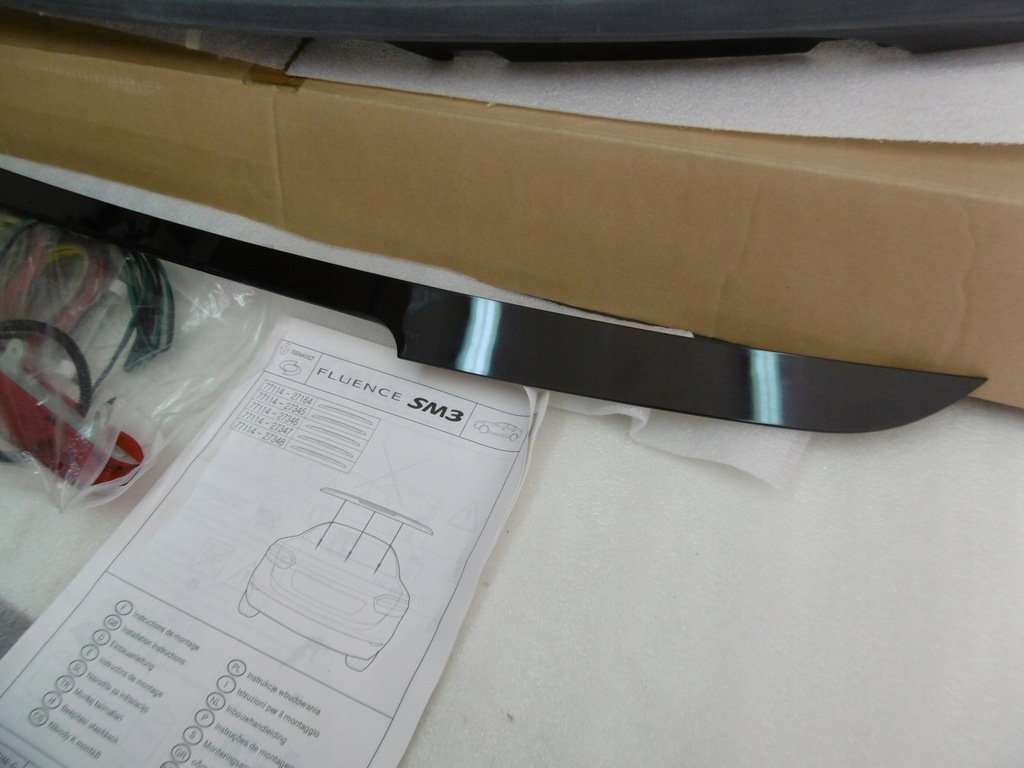 фото №8, Renault fluence - спойлер спойлер, спойлер кришки