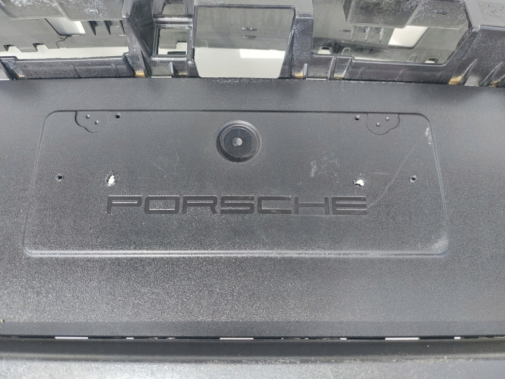 Диффузор спойлер, накладка бампера задняя prosche macan lift 95b eu Оригинал