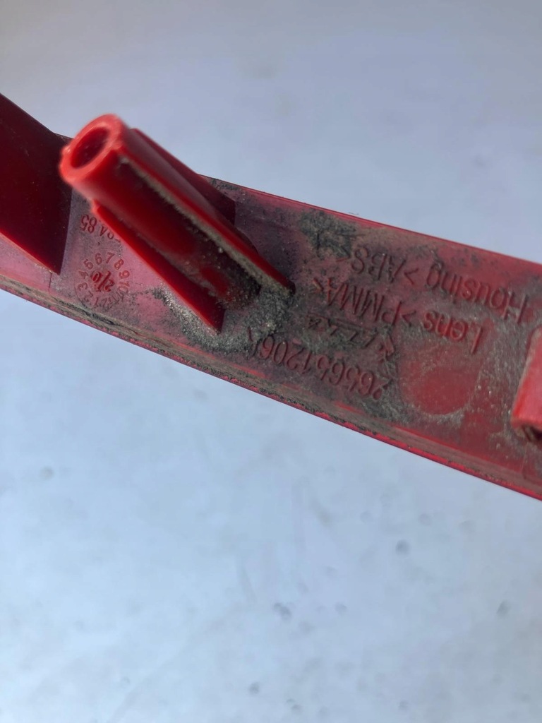 фото №3, Відбивач бампера лівий задня renault clio v 265651206r