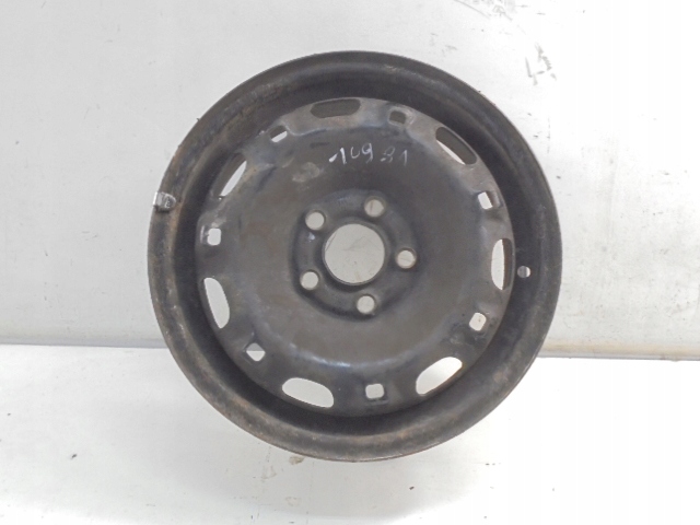 фото №10, Skoda fabia ii 5j диск сталевий 14'' 5x100 et35 5j 6q0601027r