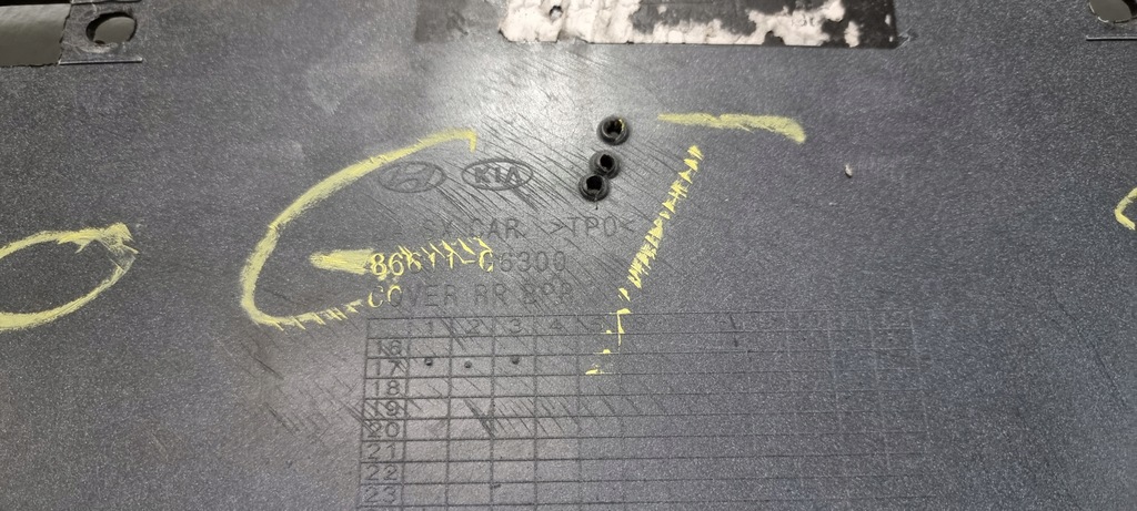 фото №15, Бампер задняя задний kia picanto iii gt line 17-20