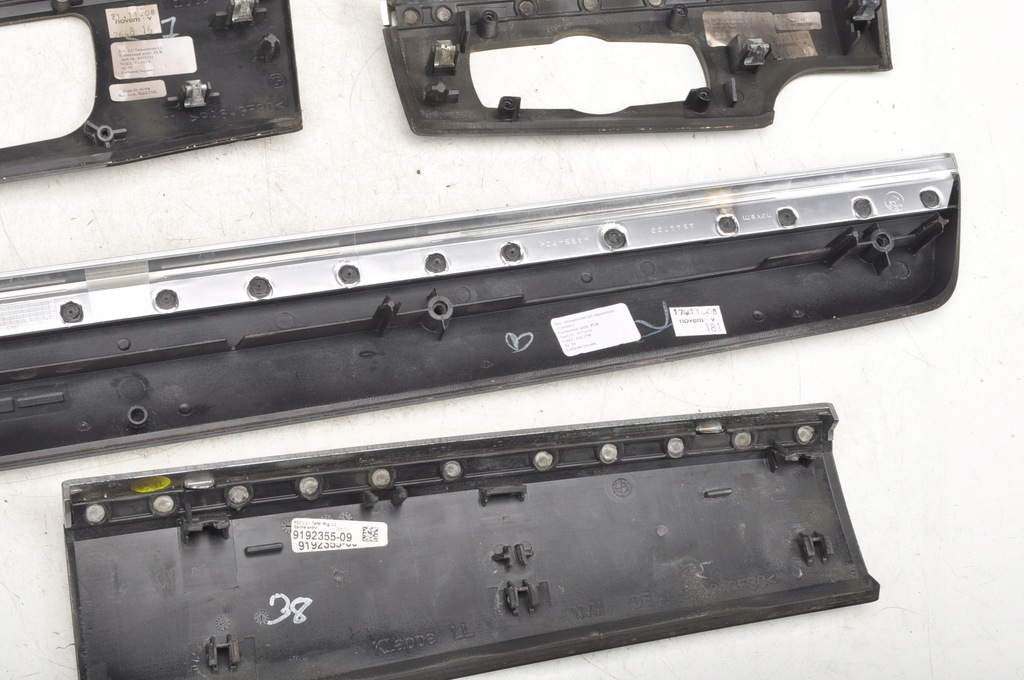 фото №6, Bmw 7 f02 накладки декоры приборная панель дверь комплект eu