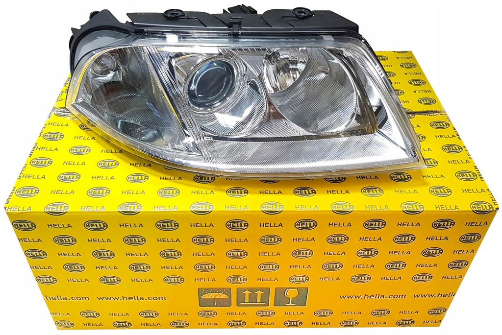фото №4, Hella фары левый правый kpl vw passat b5 fl