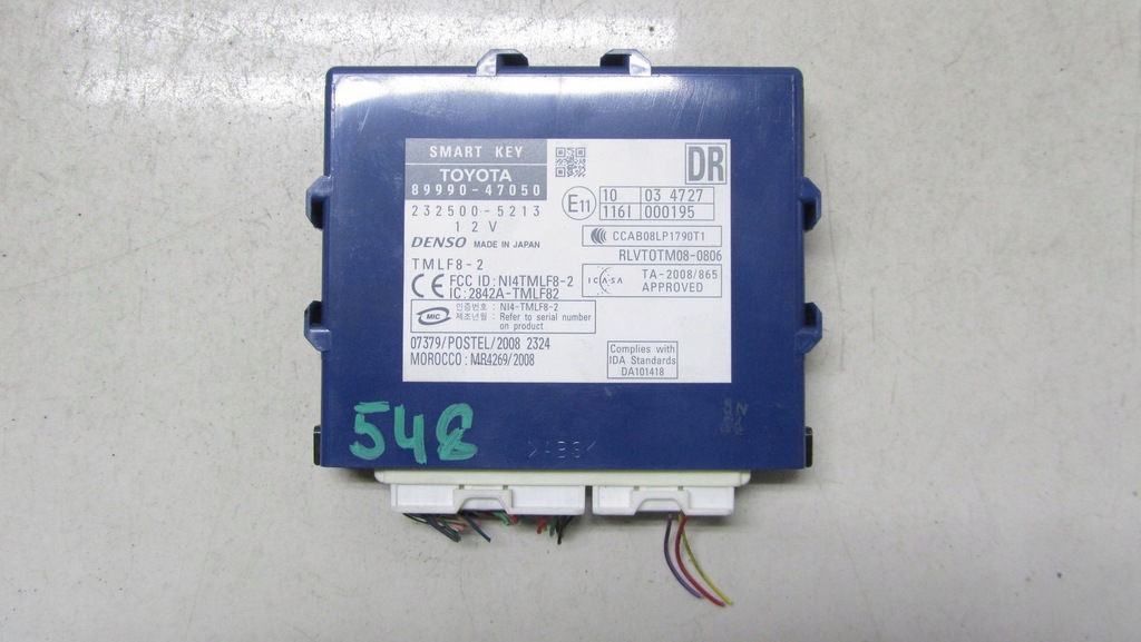 фото №1, Toyota prius iii блок управления smart key 89990-47050