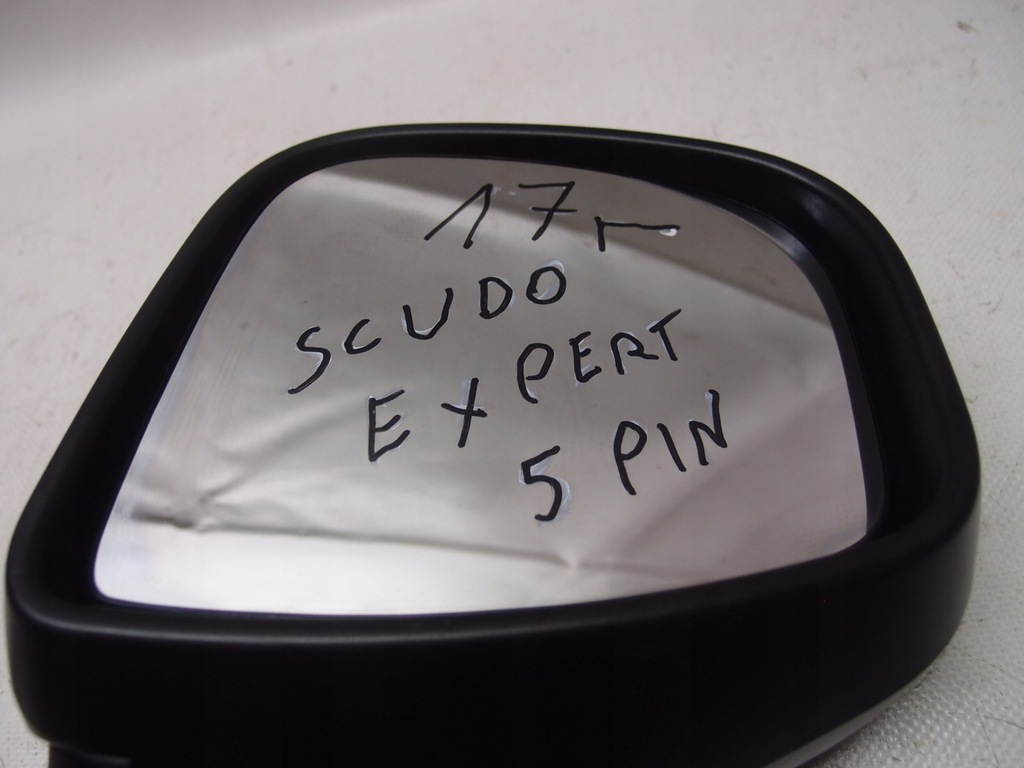 фото №11, Дзеркало зовнішнє ліва 5 pin fiat scudo 2017r