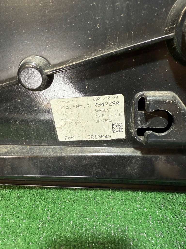 фото №11, Задня кришка багажника задня накладка bmw ix i20 bdb