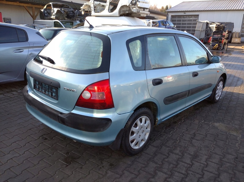 фото №14, Honda civic 7 vii eu7 hb 01-04 крила лівий перед передній g502m