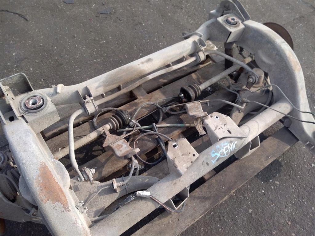 фото №2, Подрамник балка подвеска задняя scenic i lift rx4