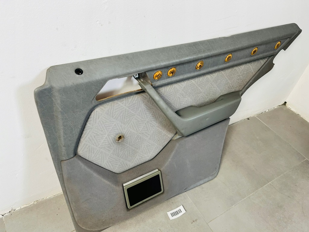 фото №6, Обшивка дверь правый задний mercedes w124 sedan siwy szary