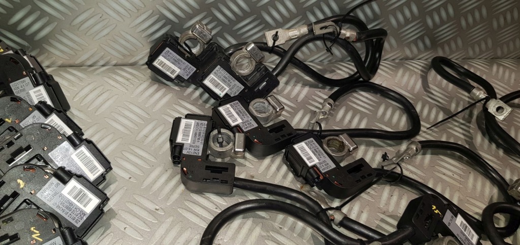 Bmw 5 e60 lci e61 рестайлинг  клемма минус шланг ibs минусовая аккумулятор 9164348 Оригинал