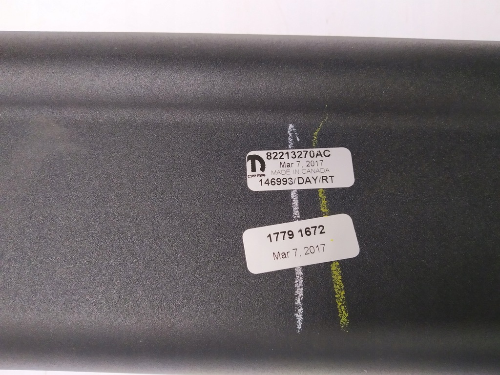 фото №6, 13+ dodge ram 1500 порог подножка левый чёрный новый оригинальный black edition