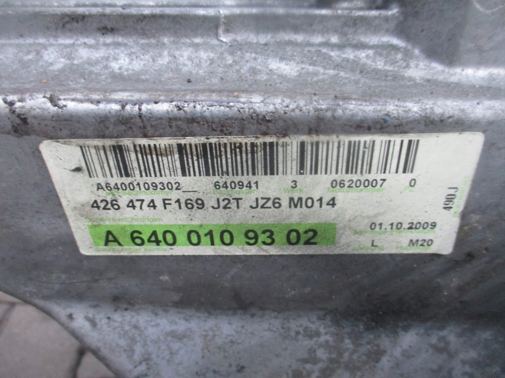 фото №5, Двигатель двигатель mercedes w169 2.0 cdi