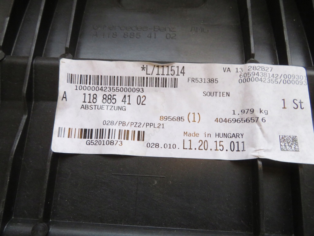 фото №15, Mercedes cla w118 a118 amg защита подвеска плита pod бампер a1188854102