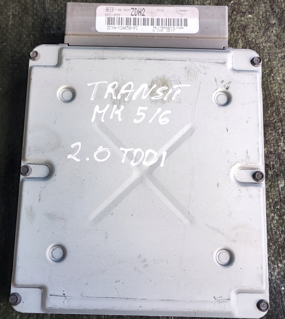 фото №1, Ford transit mk5 2.0 tddi бортовий комп'ютер двигуна 2c1a-12a650-fc
