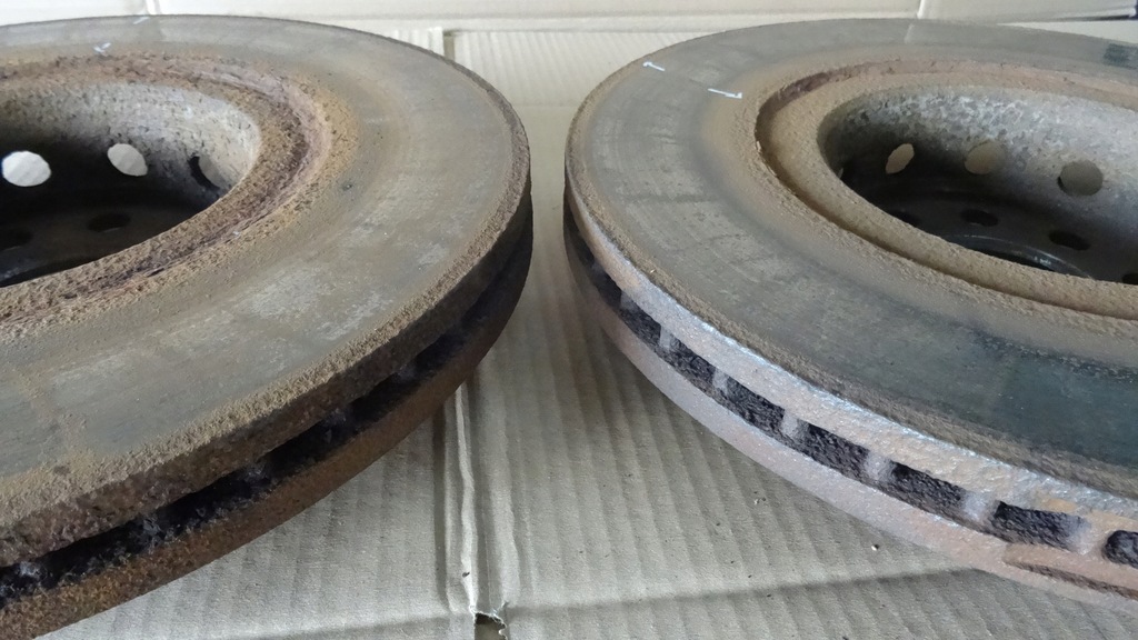 фото №10, Audi a8 d2 lift 2.8 v6 гальмівні диски гальмівні перед 323mm