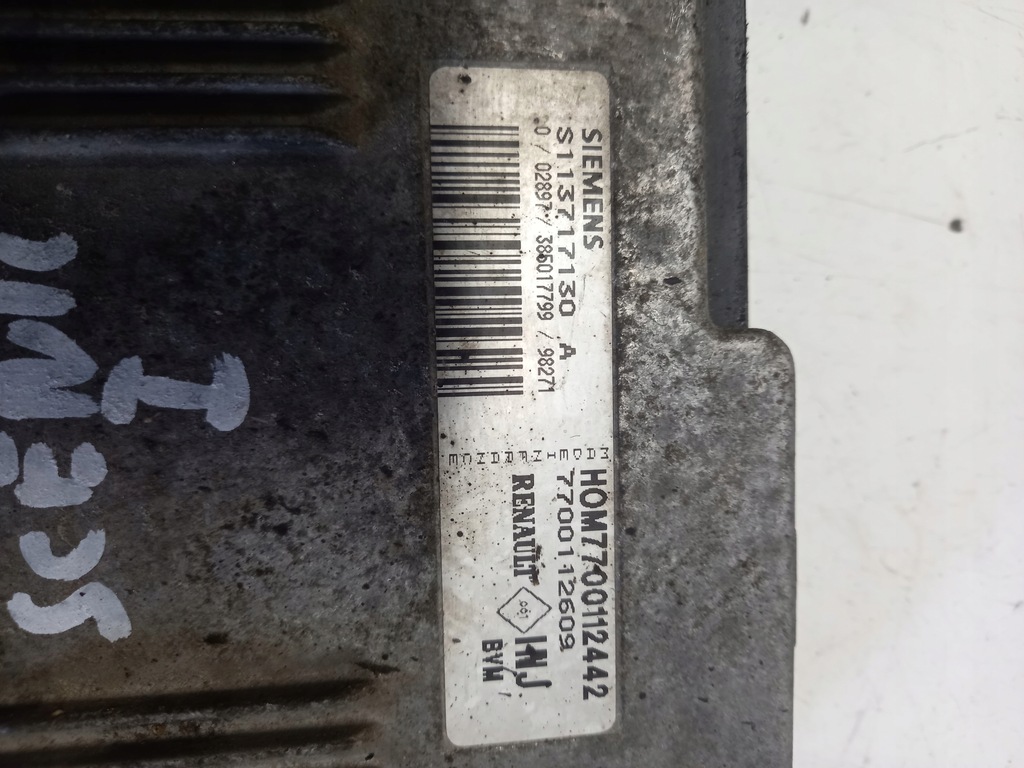 фото №3, Блок керування двигуна renault scenic i 2.0 b