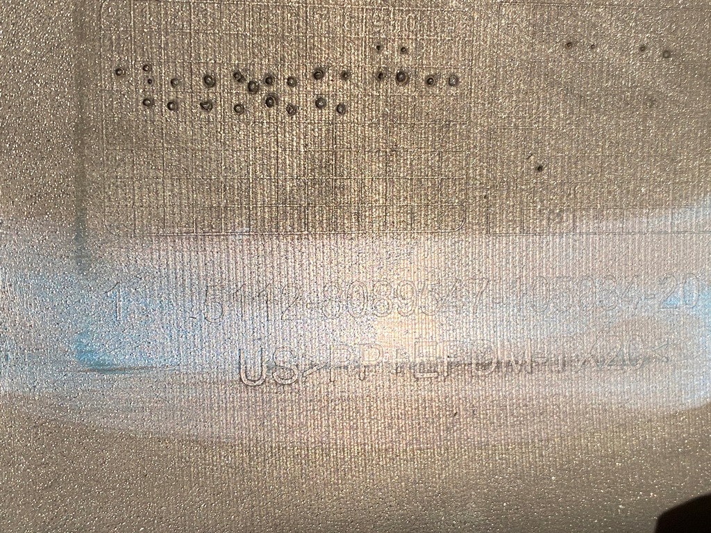 фото №9, Bmw x5 g05 m набір дифузор накладка бампера задня