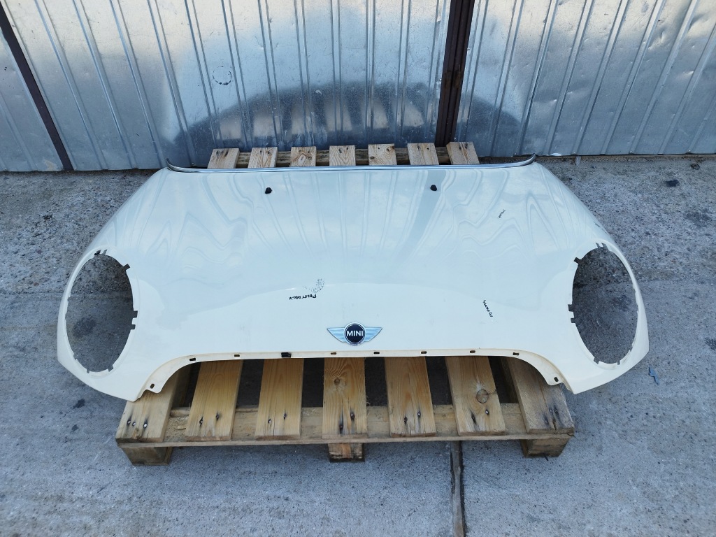 Капот лак 850/0 pepper white mini r56 r57 рестайлинг  2010-2013 1,6 бензин Цена